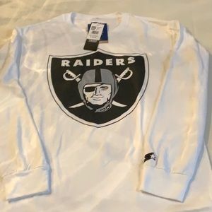 Men’s NWT long sleeve raiders t shirt sizes M
